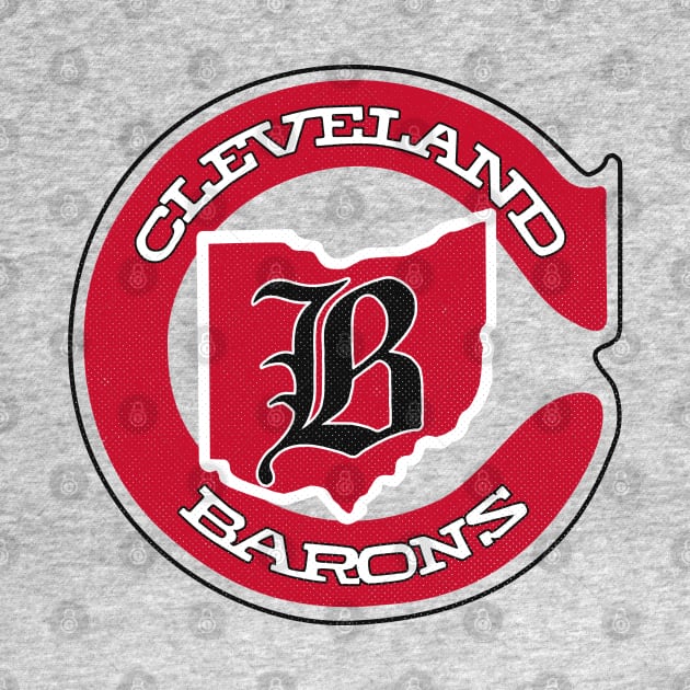 Classic Cleveland Barons Hockey by LocalZonly